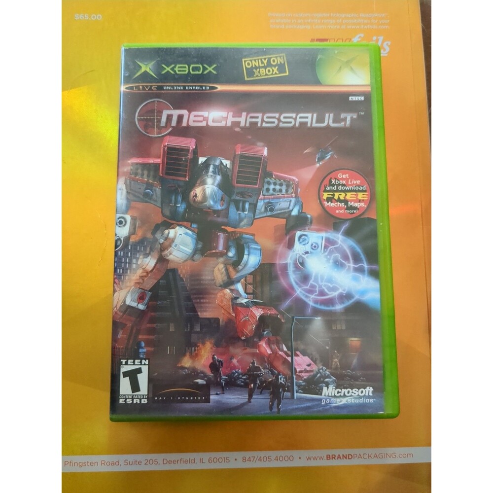 MechAssault Microsoft Xbox 2002 Tested